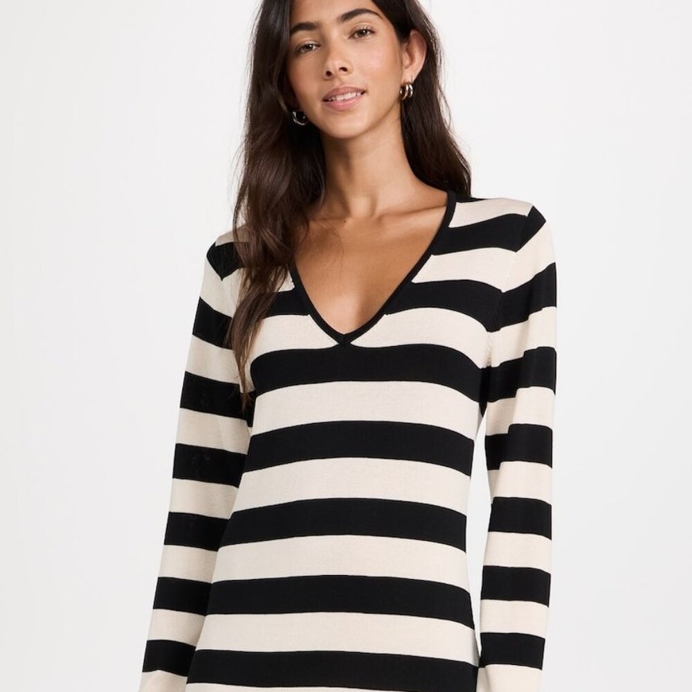 LNA Elin Stripe Maxi Dress SZ Medium